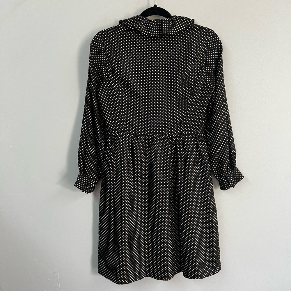 J.Crew Silk Polka Dot Ruffle Dress - Picture 7 of 11